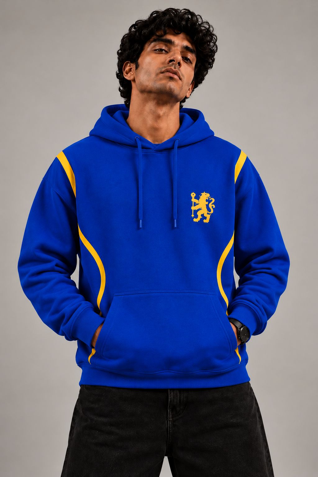 Chelsea Blue & Gold Fan Oversized T-Shirt