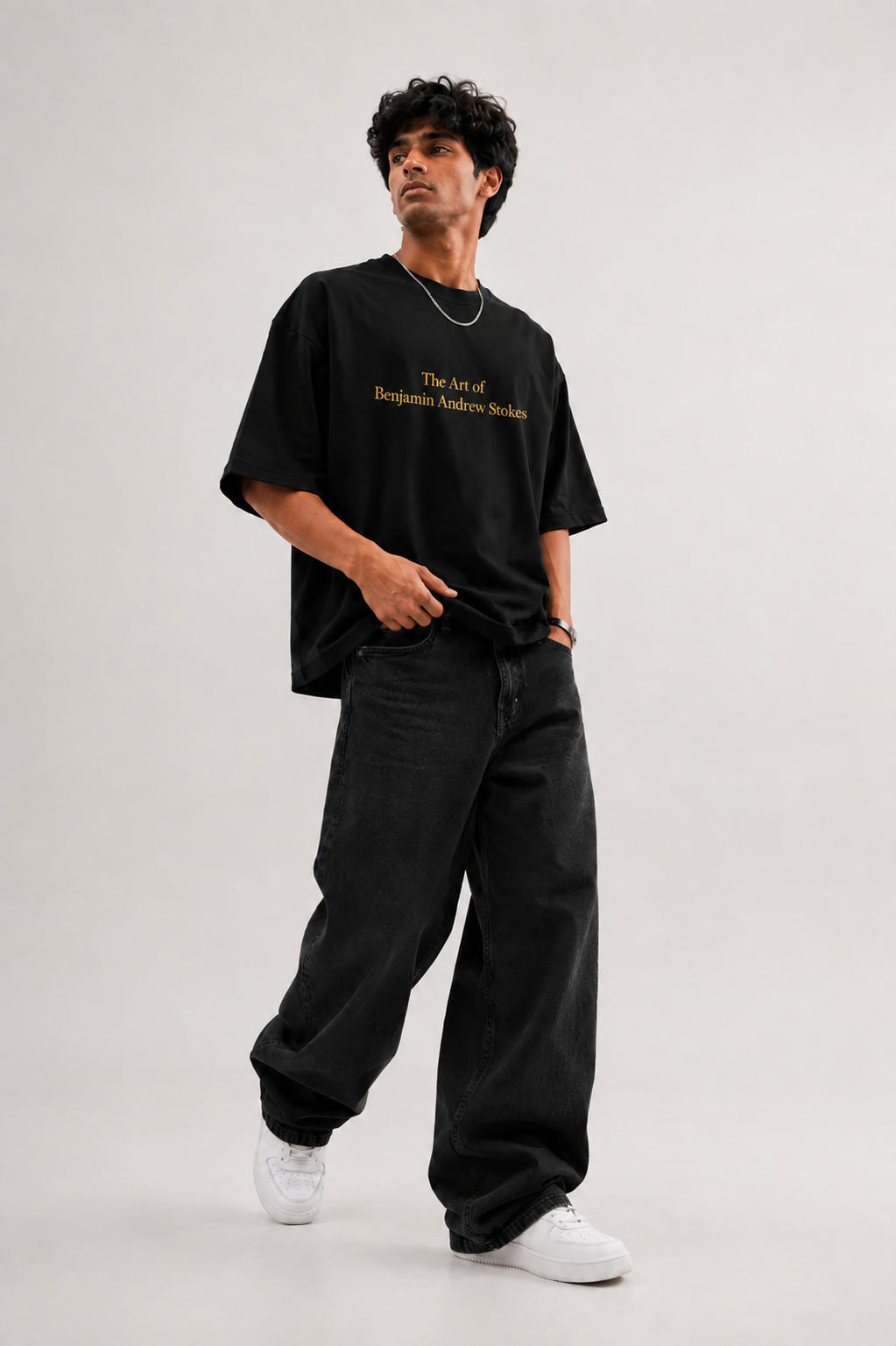 The Art of Benjamin Andrew Stokes Oversized Tee