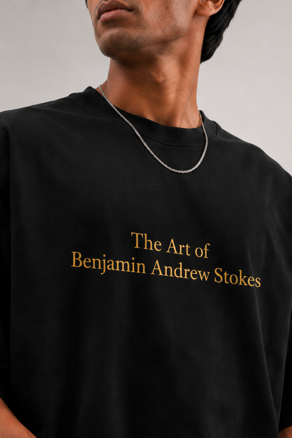 The Art of Benjamin Andrew Stokes Oversized Tee