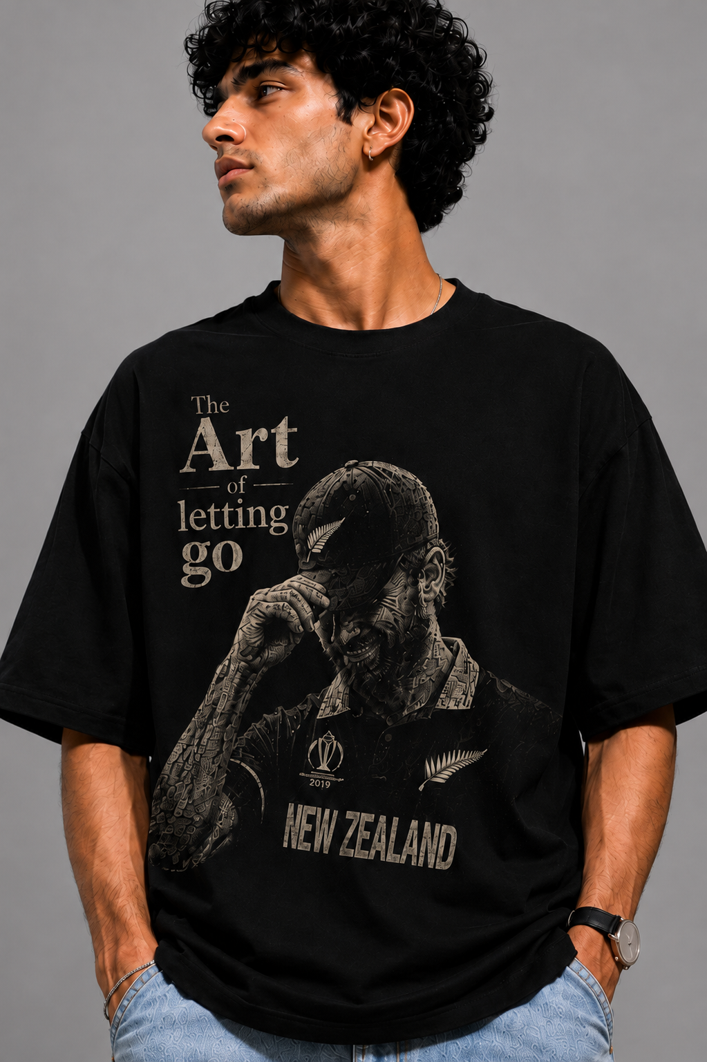 The Art of Letting Go Oversized Tshirt