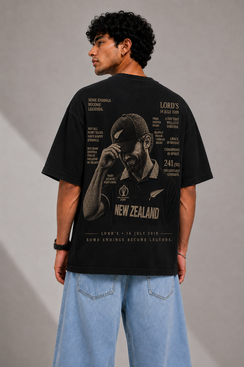 Kane Williamson Class Never Fades Oversized T-Shirt