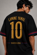Lamine Yamal No.10 Barcelona Oversized T-Shirt