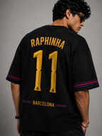 Raphinha No.11 Barcelona Oversized T-Shirt