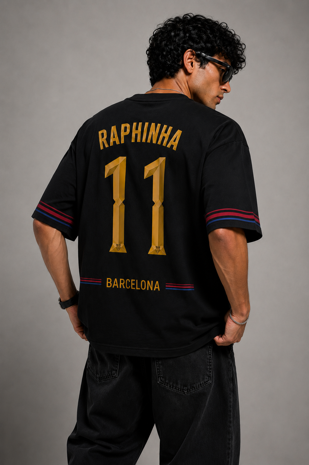 Raphinha No.11 Barcelona Oversized T-Shirt