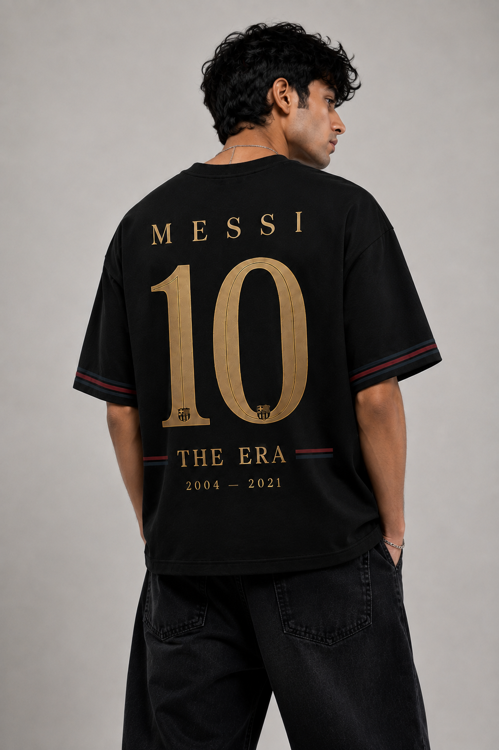 Messi 10 Barcelona Oversized T-Shirt