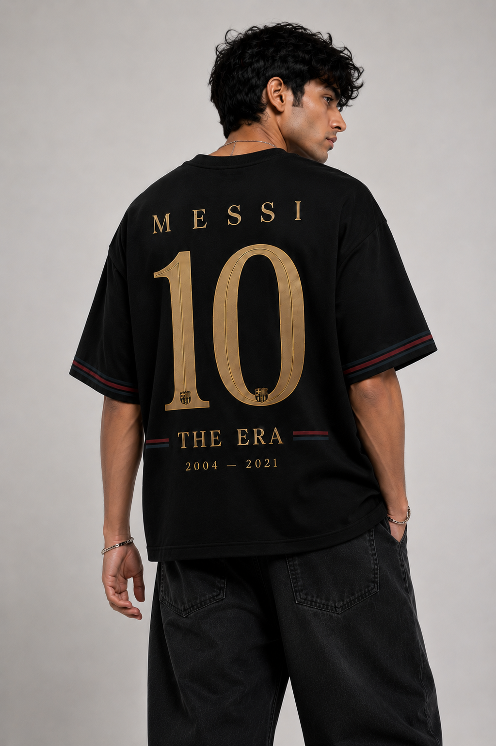 Messi 10 Barcelona Oversized T-Shirt