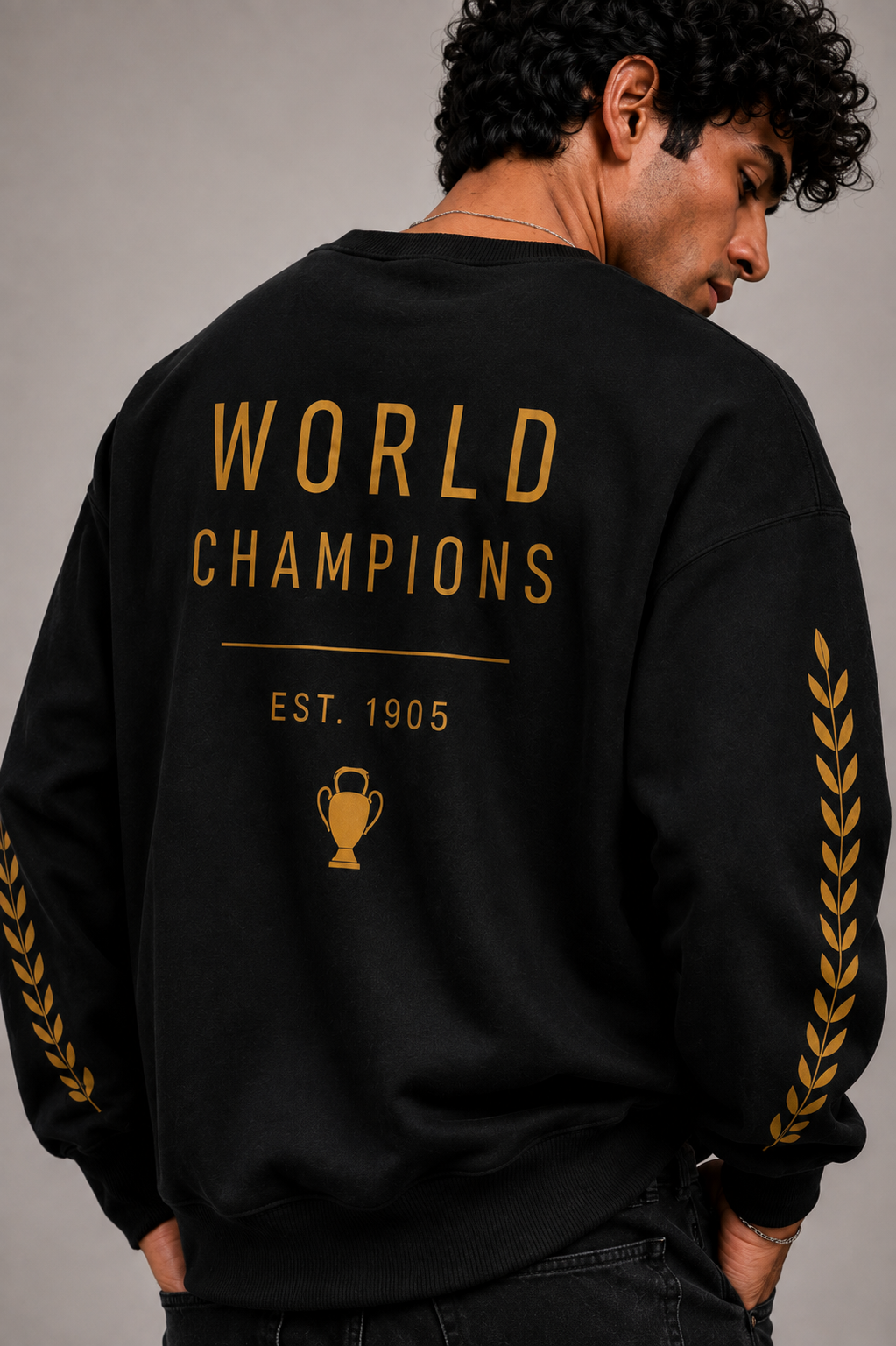 Chelsea World Champions Oversized Sweatshirt