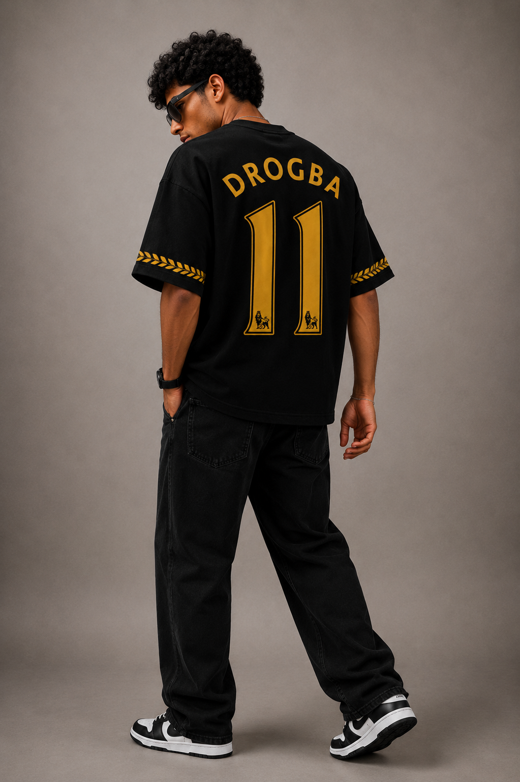 Drogba 11 Chelsea Oversized T-Shirt