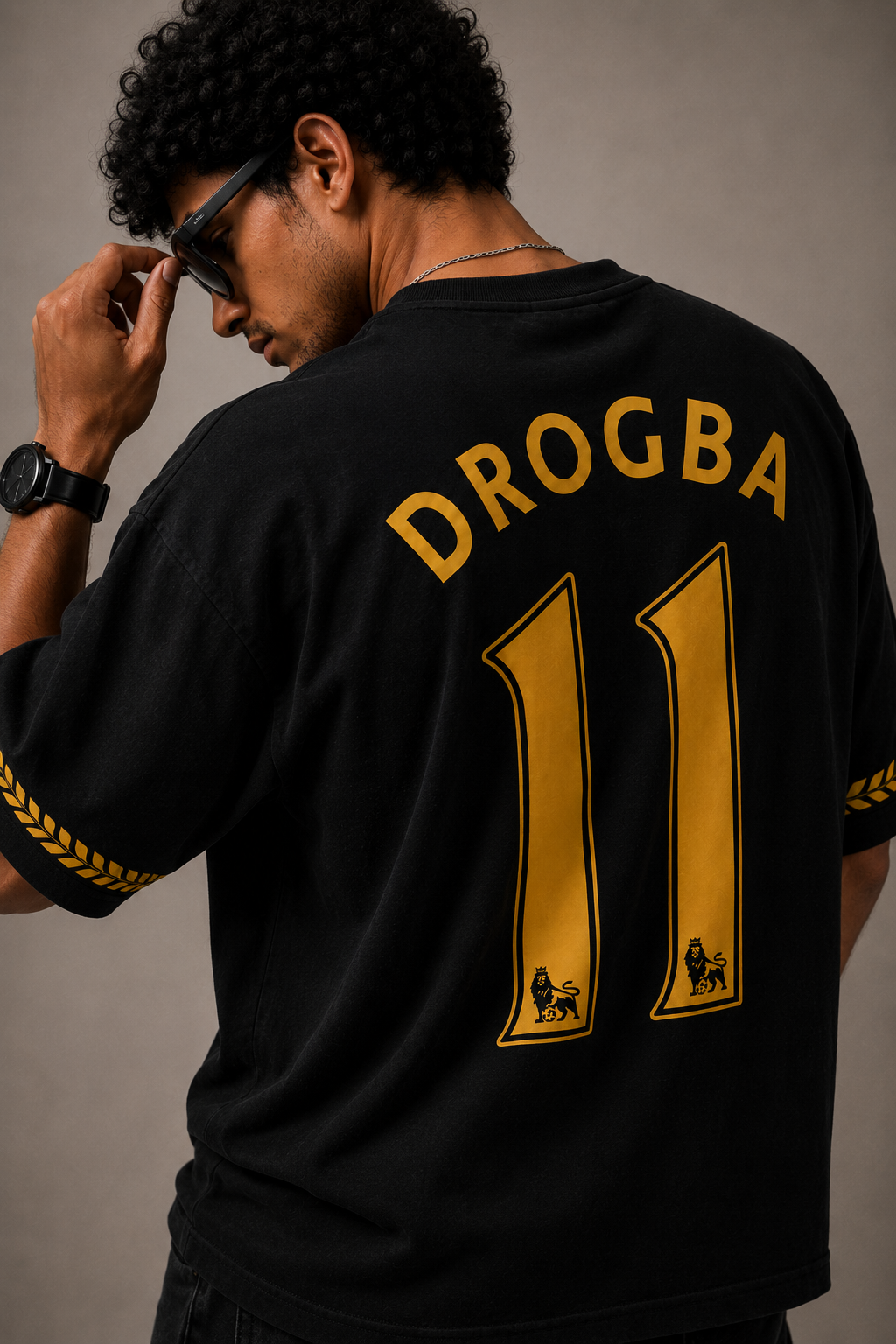 Drogba 11 Chelsea Oversized T-Shirt