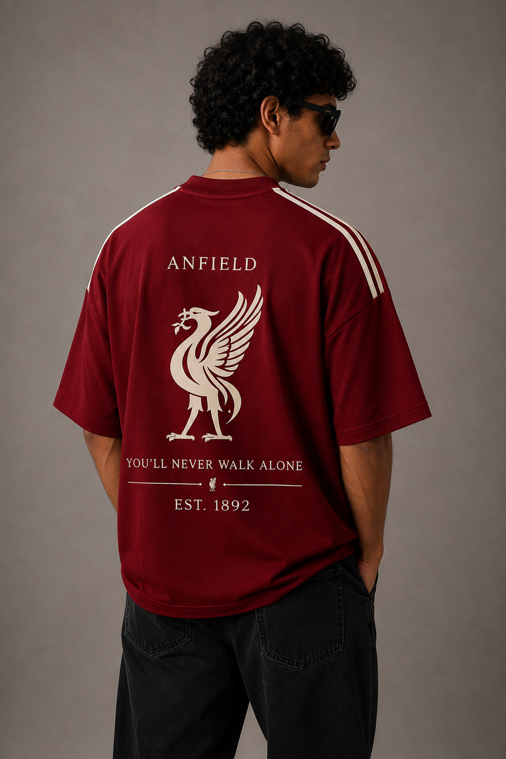 Anfield Liverpool Oversized T-Shirt