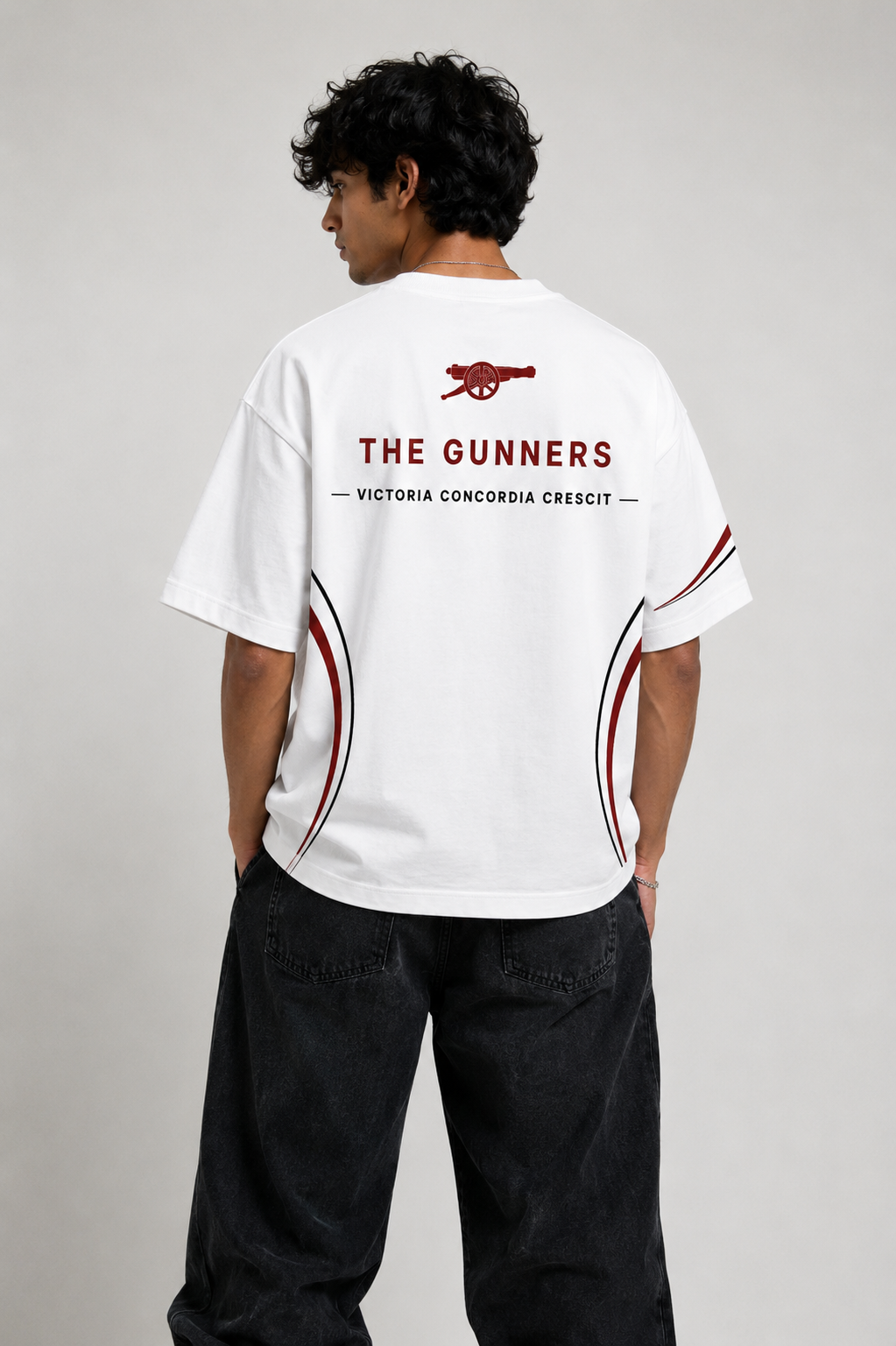 Arsenal The Gunners Oversized T-Shirt