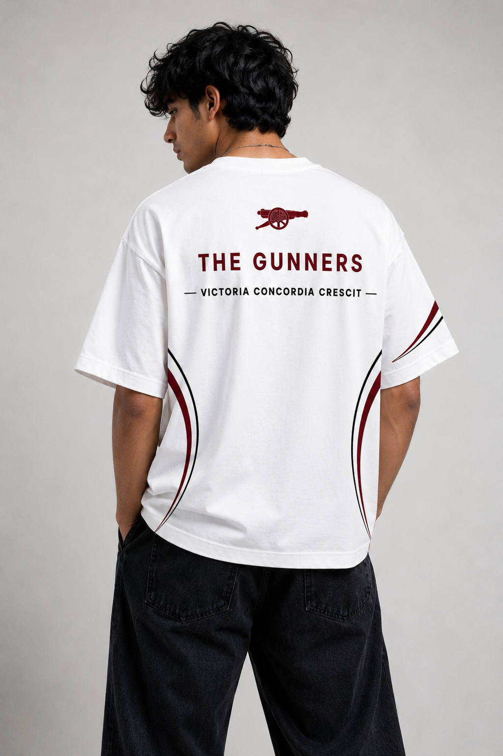 Arsenal The Gunners Oversized T-Shirt
