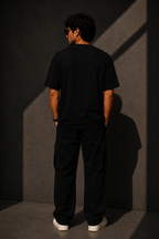 Spider-Man Good Things Take Time Oversized Black T-Shirt