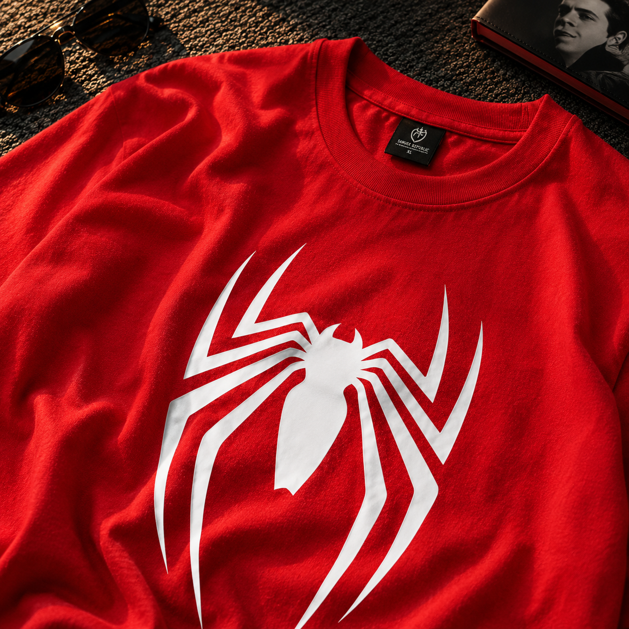 Scarlet Spider Oversized T-Shirt – Black Edition