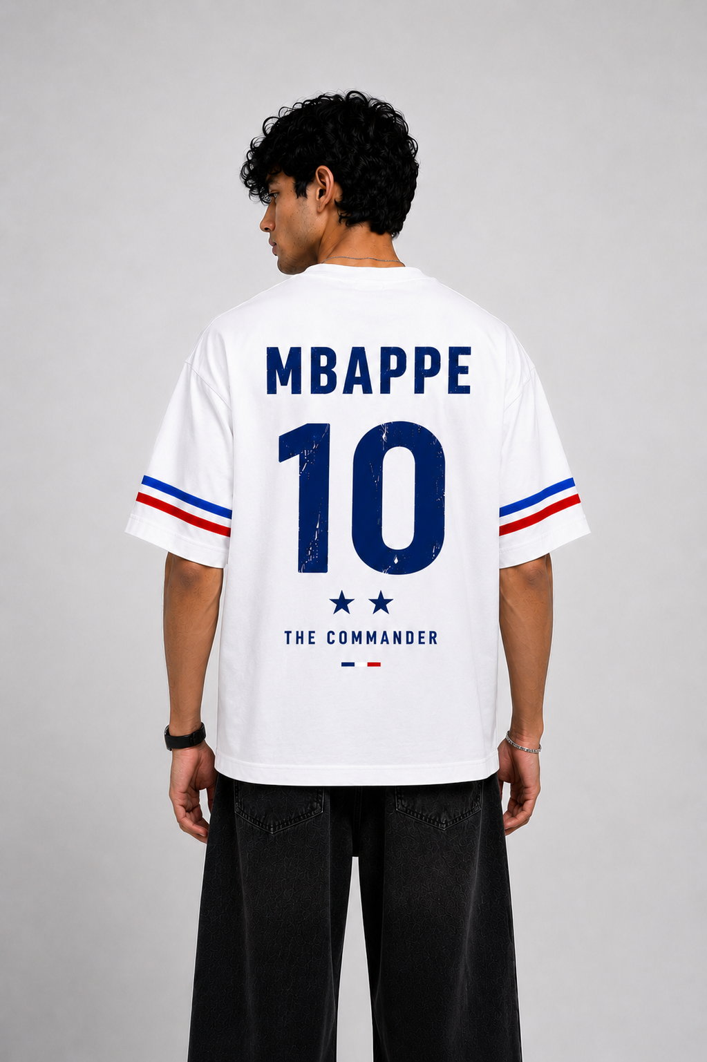 France Mbappe 10 Legacy Oversized Tshirt