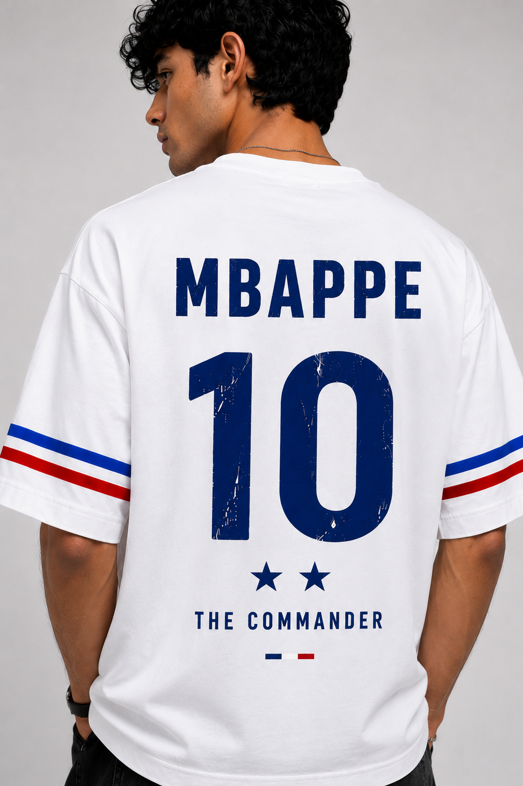 France Mbappe 10 Legacy Oversized Tshirt