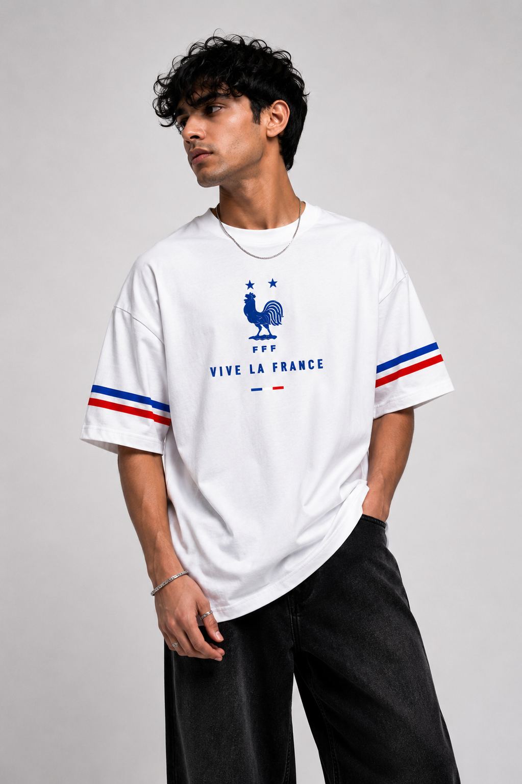 France Mbappe 10 Legacy Oversized Tshirt