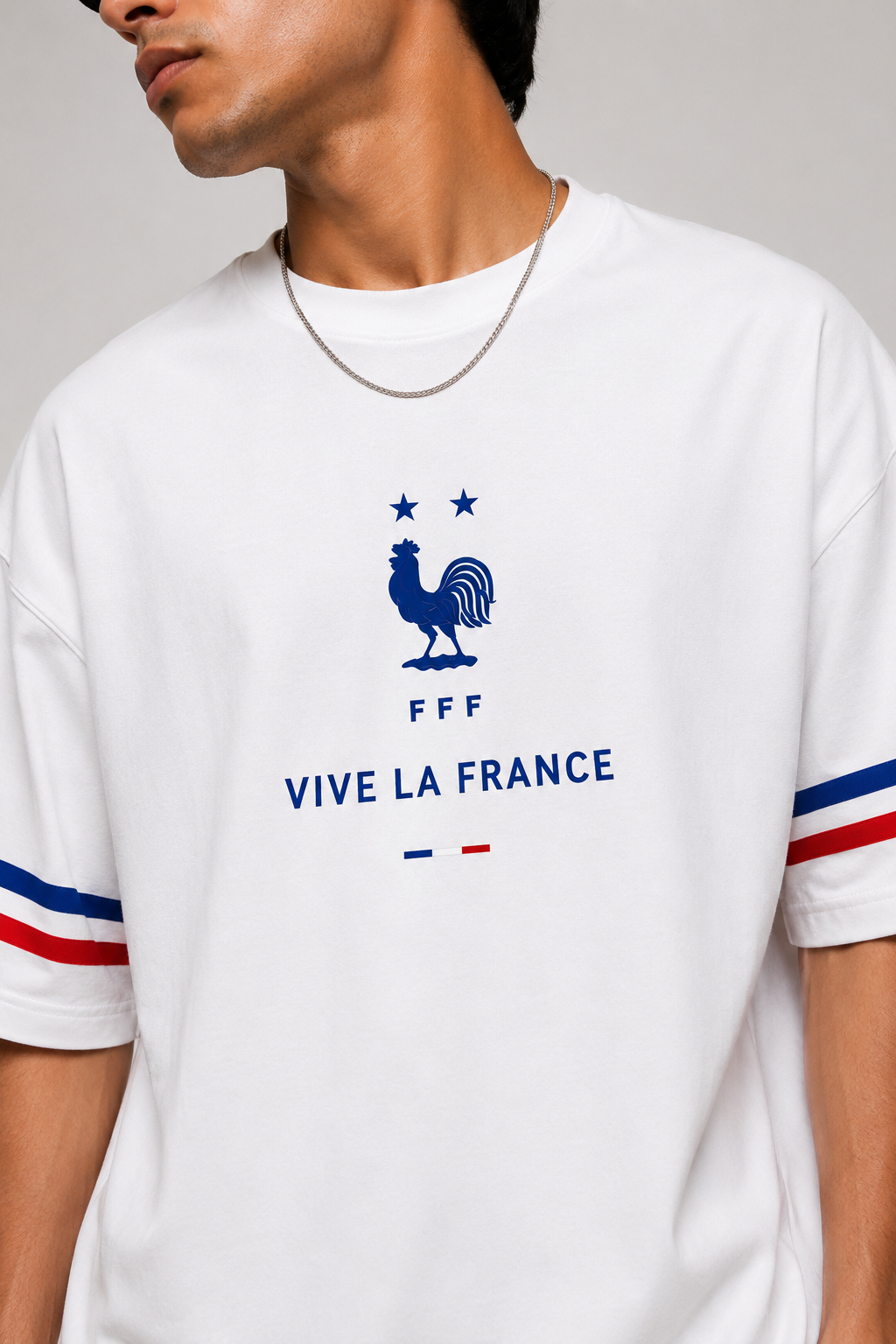 France Mbappe 10 Legacy Oversized Tshirt