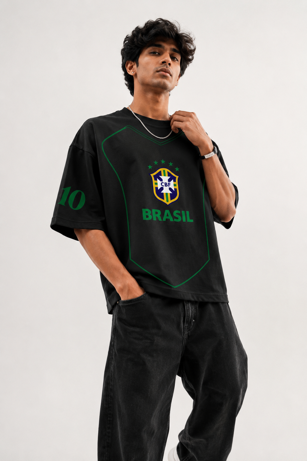 Brasil 10 Legacy Oversized Tee