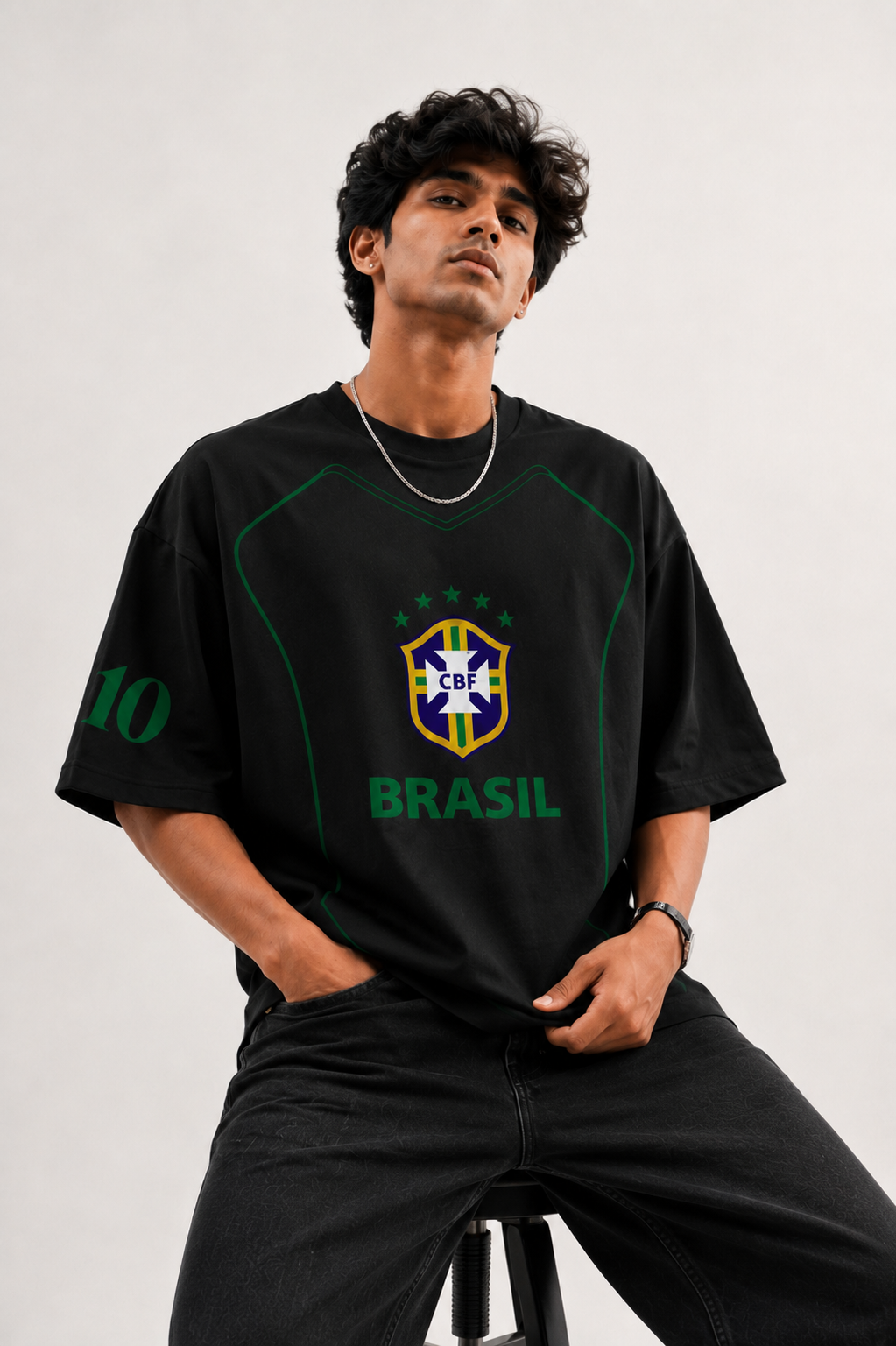 Brasil 10 Legacy Oversized Tee