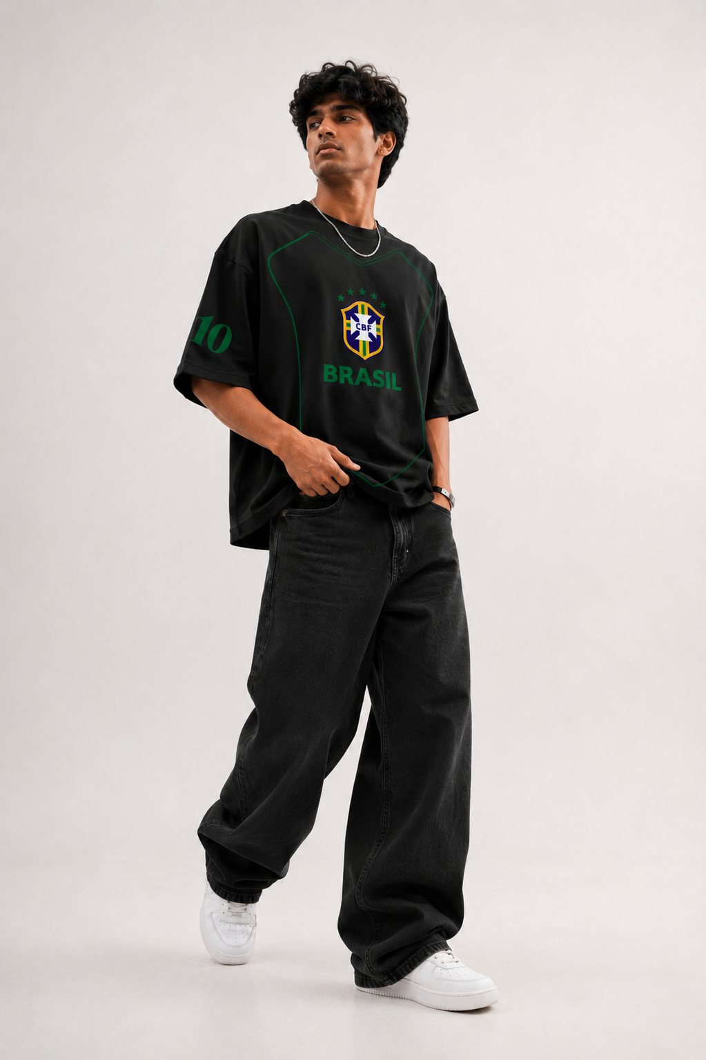 Brasil 10 Legacy Oversized Tee
