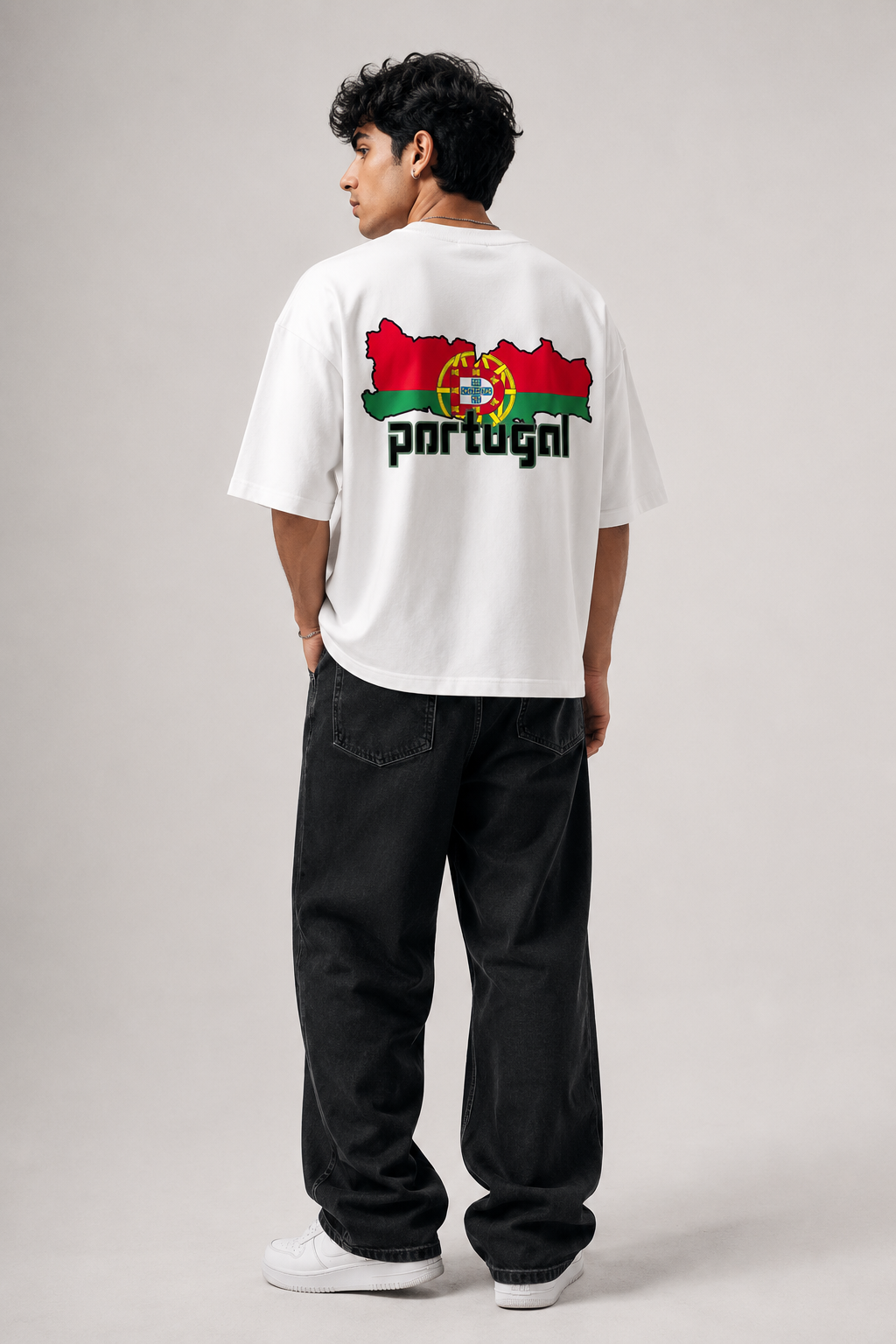 Ronaldo Portugal Oversized Tee