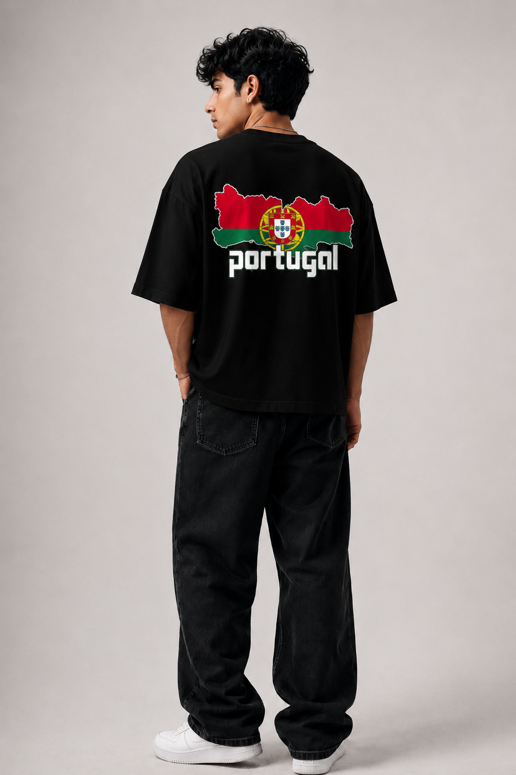 Ronaldo Portugal Oversized Tee