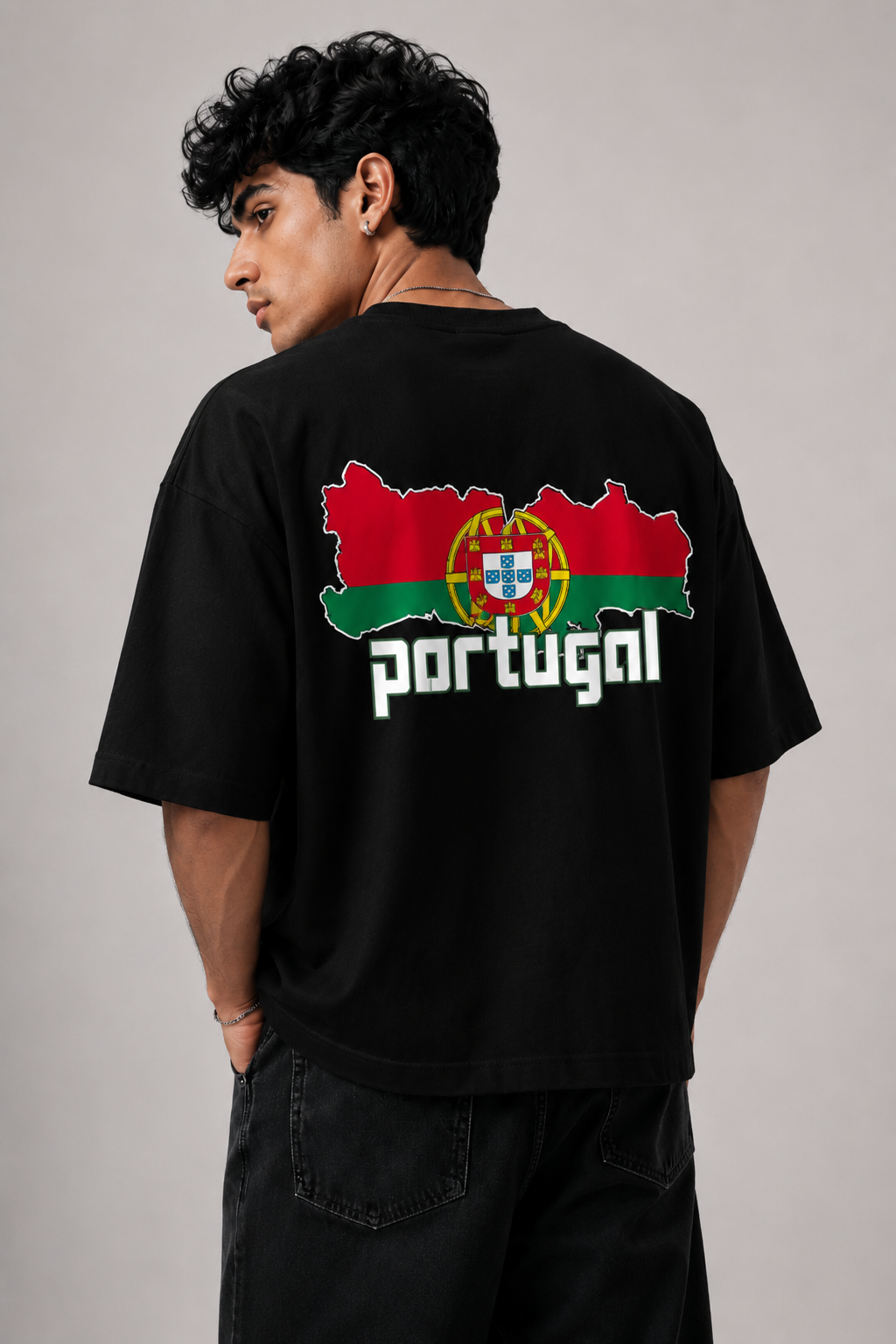 Ronaldo Portugal Oversized Tee