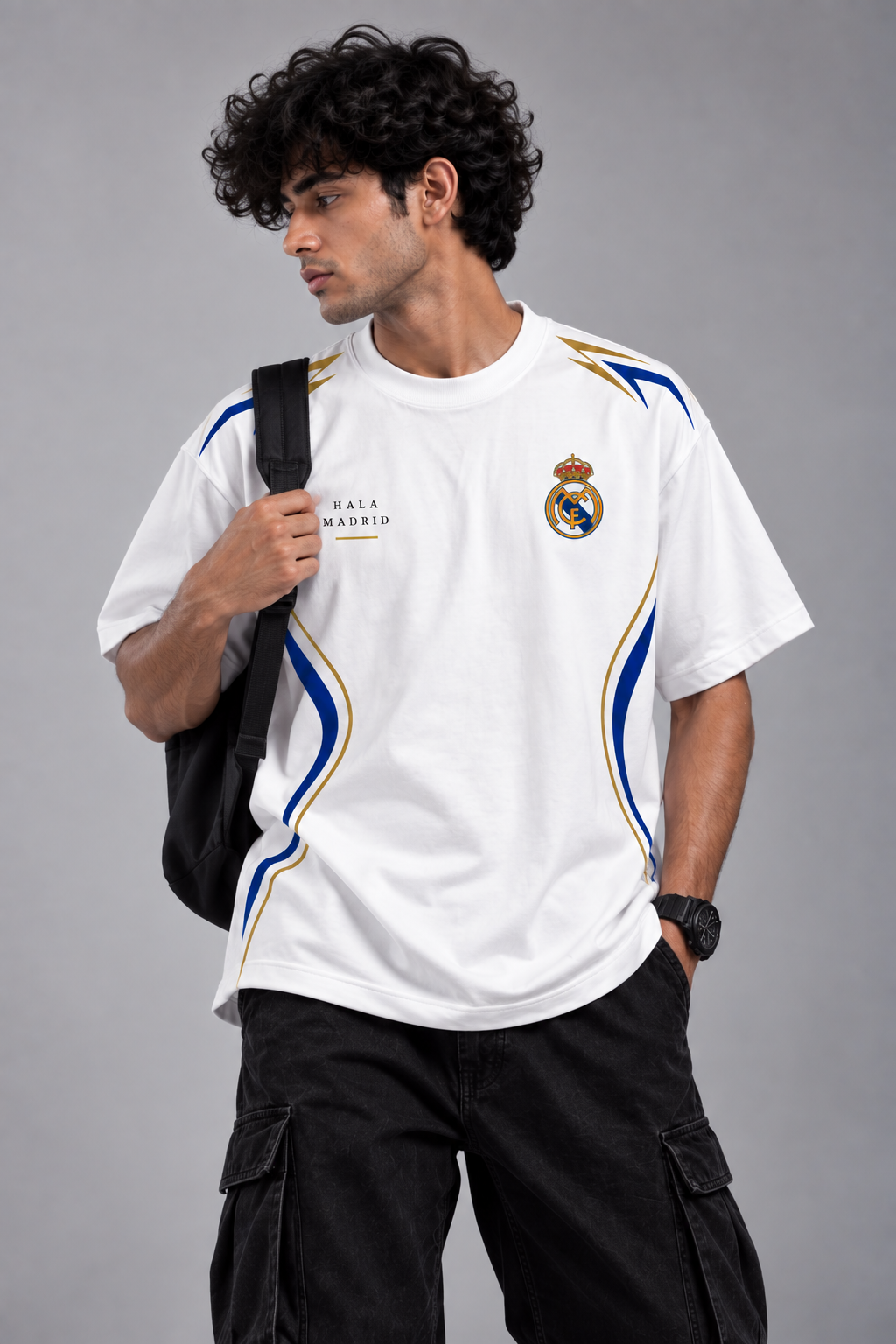 Ronaldo 7 Real Madrid  Fan  Oversized T-Shirt