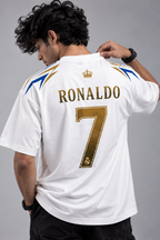 Ronaldo 7 Real Madrid  Fan  Oversized T-Shirt