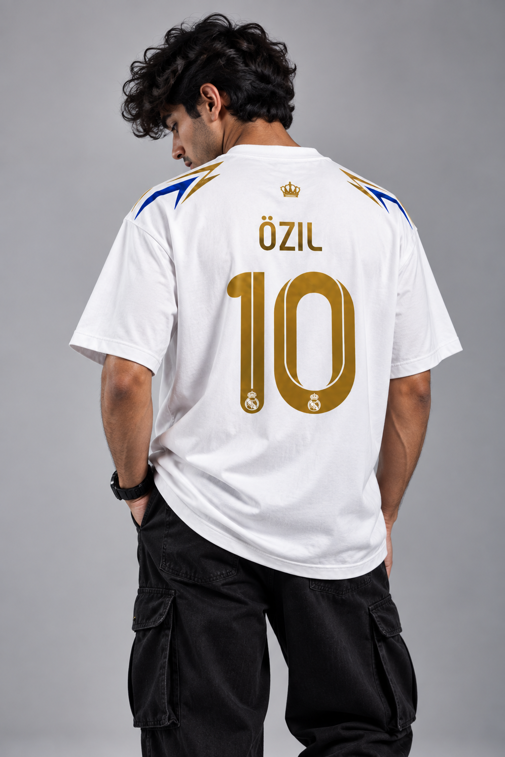 Mesut Özil 10 Real Madrid Oversized  fan T-Shirt
