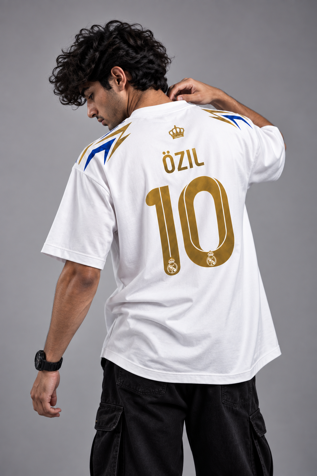 Mesut Özil 10 Real Madrid Oversized  fan T-Shirt