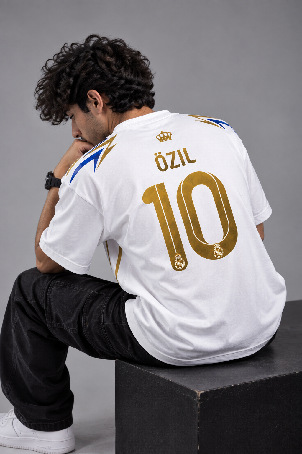 Mesut Özil 10 Real Madrid Oversized  fan T-Shirt