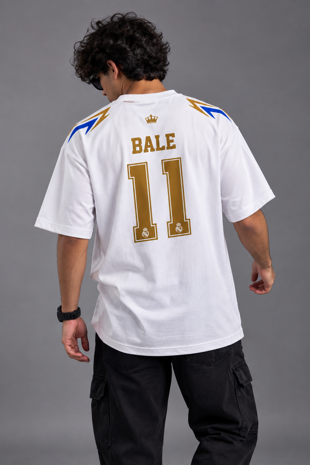Gareth Bale 11 Real Madrid Oversized fan  T-Shirt