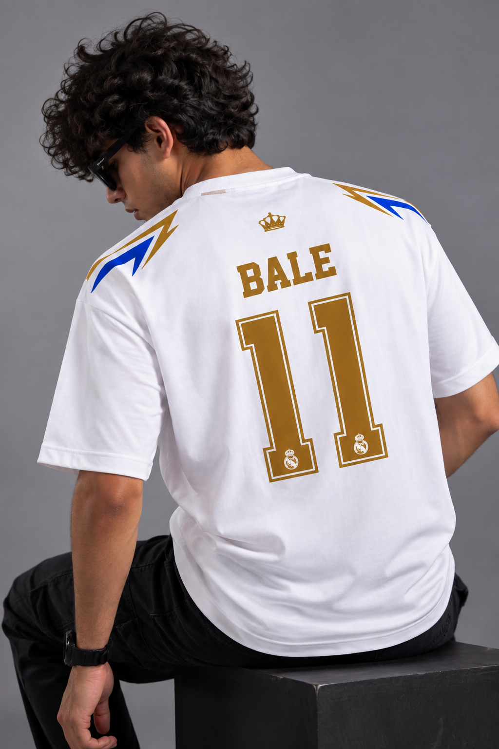 Gareth Bale 11 Real Madrid Oversized fan  T-Shirt