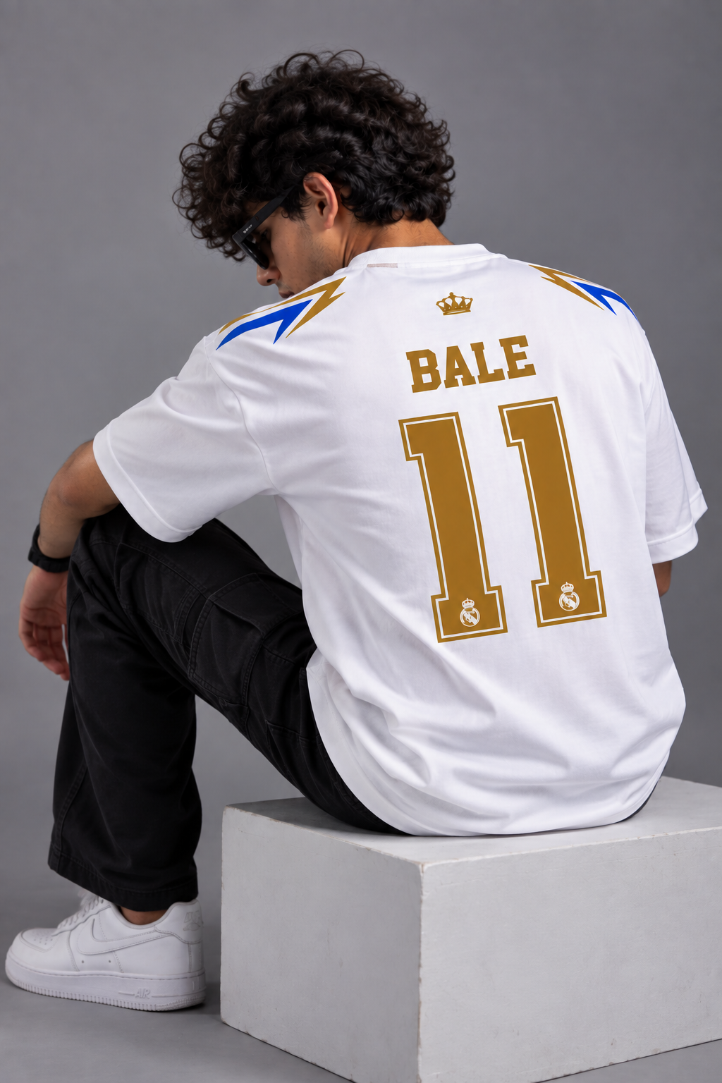 Gareth Bale 11 Real Madrid Oversized fan  T-Shirt