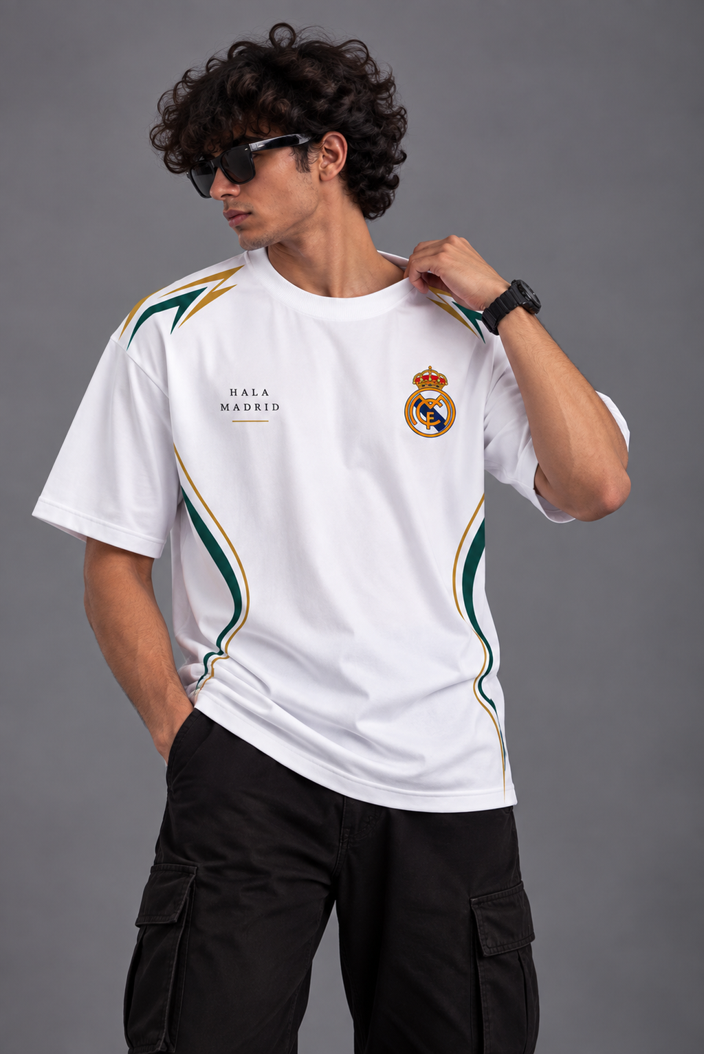 Vinícius Jr. 7 Real Madrid Oversized fan T-Shirt