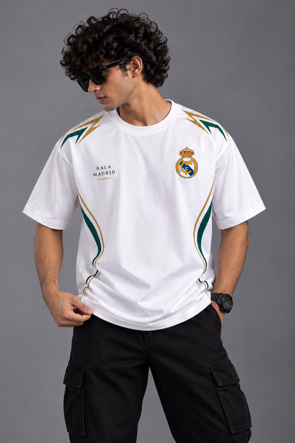 Vinícius Jr. 7 Real Madrid Oversized fan T-Shirt
