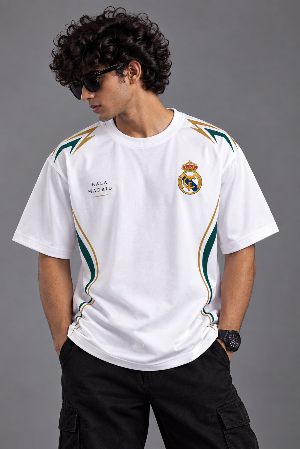 Vinícius Jr. 7 Real Madrid Oversized fan T-Shirt