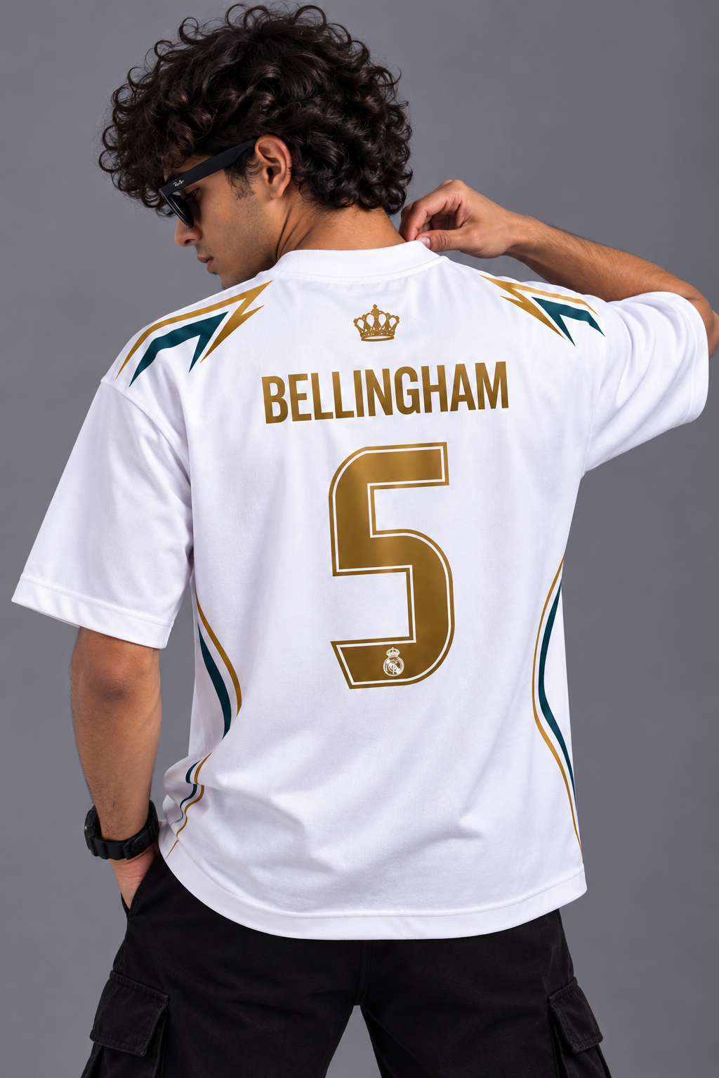 Bellingham 5 Real Madrid Oversized fan T-Shirt