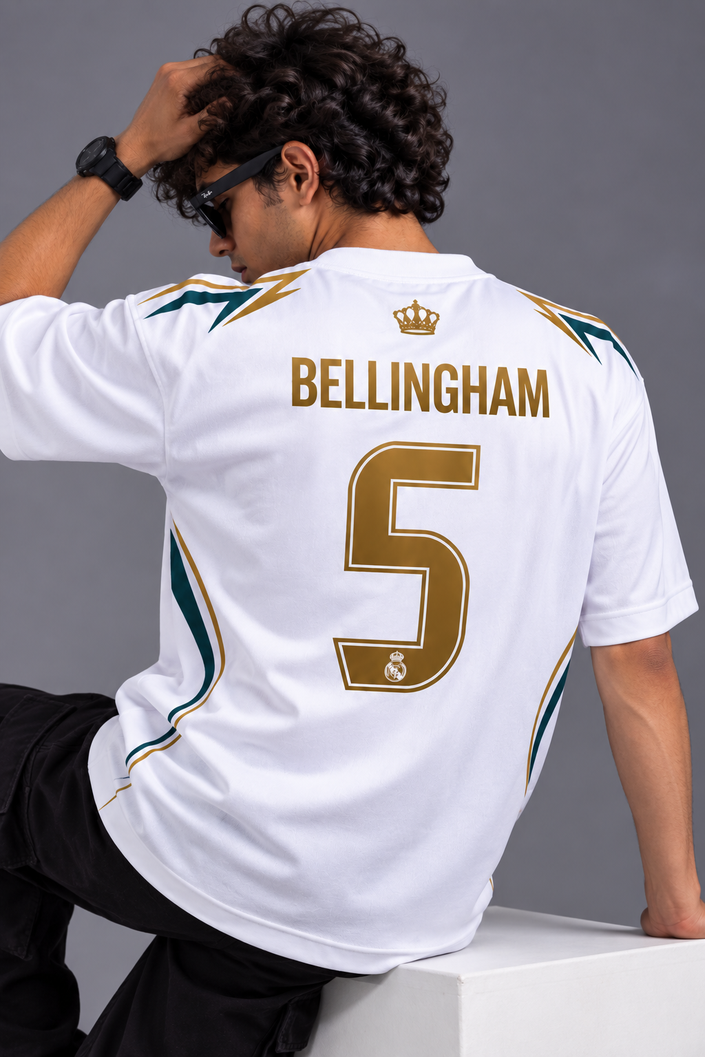 Bellingham 5 Real Madrid Oversized fan T-Shirt