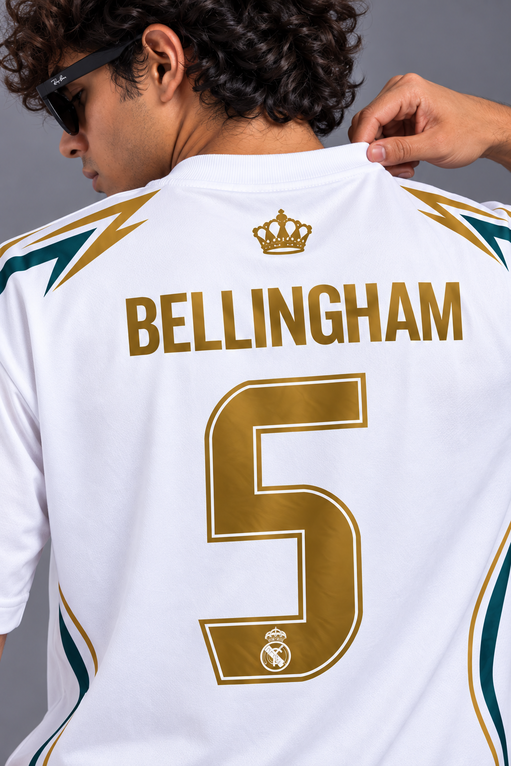 Bellingham 5 Real Madrid Oversized fan T-Shirt