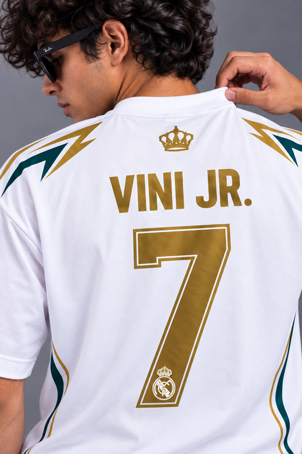Vinícius Jr. 7 Real Madrid Oversized fan T-Shirt