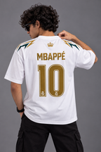 Kylian Mbappé 10 Real Madrid Fan Oversized T-Shirt