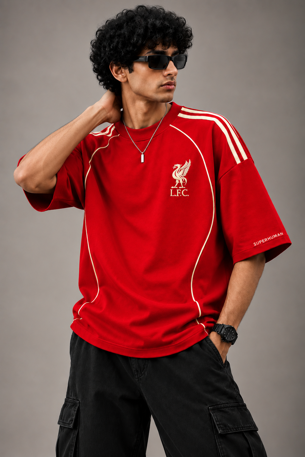 Anfield Liverpool Fan Oversized T-Shirt