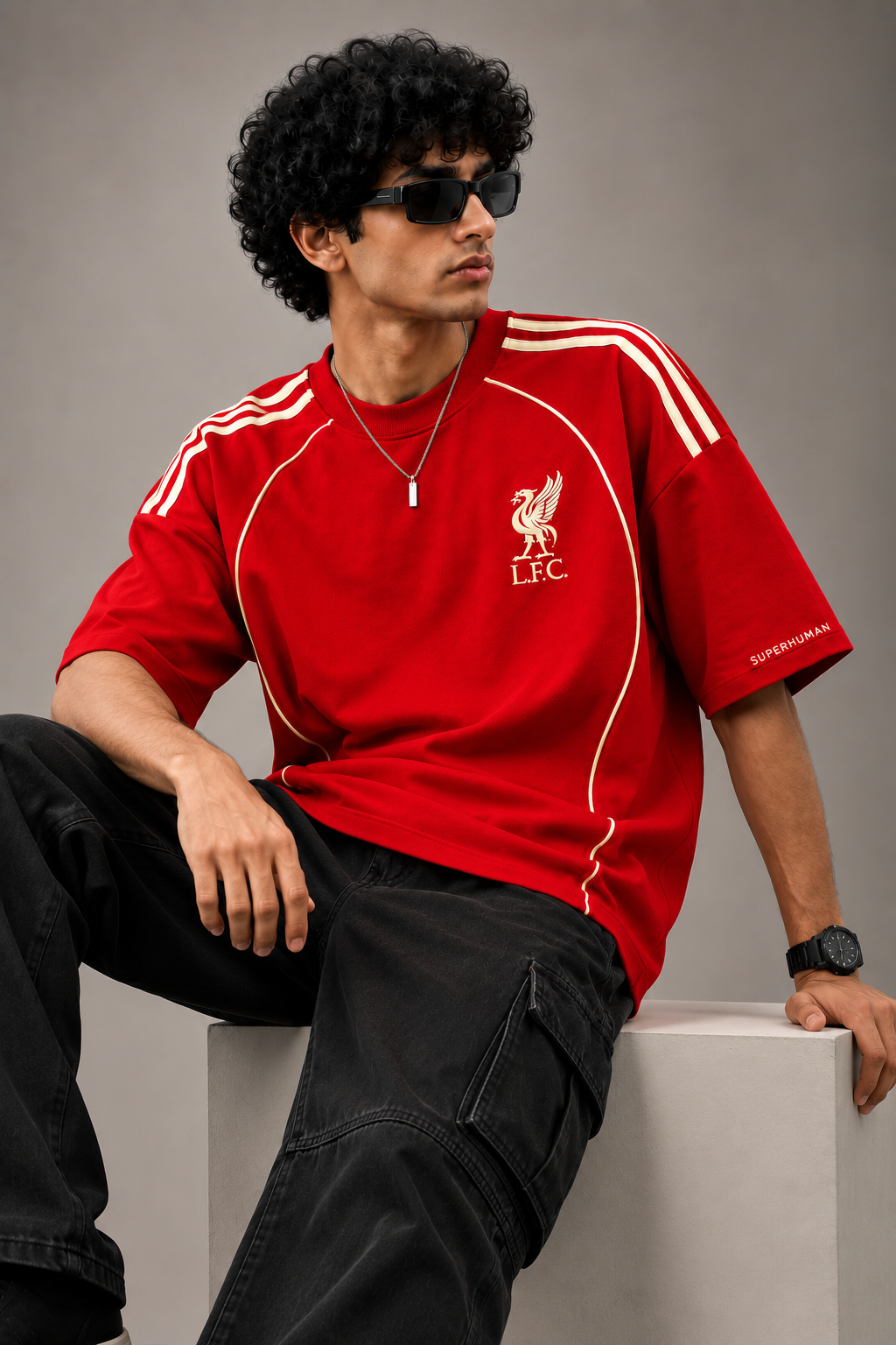 Anfield Liverpool Fan Oversized T-Shirt