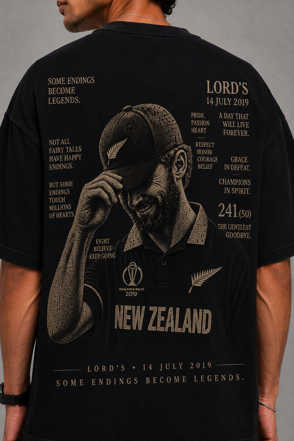 Kane Williamson Class Never Fades Oversized T-Shirt