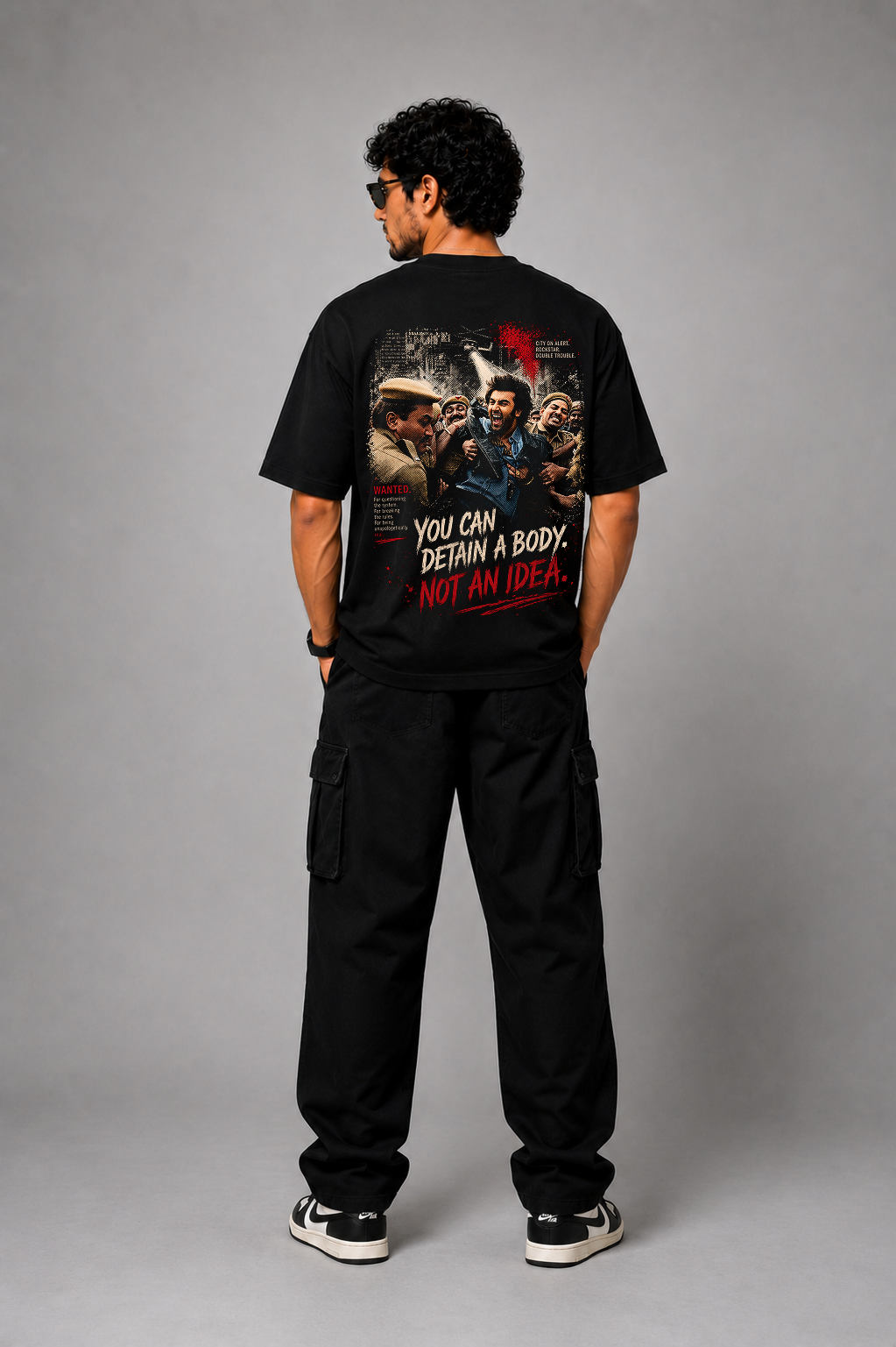 Sadda Haq Oversized T-Shirt for Men