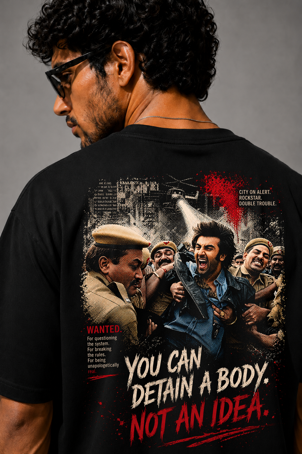 Sadda Haq Oversized T-Shirt for Men