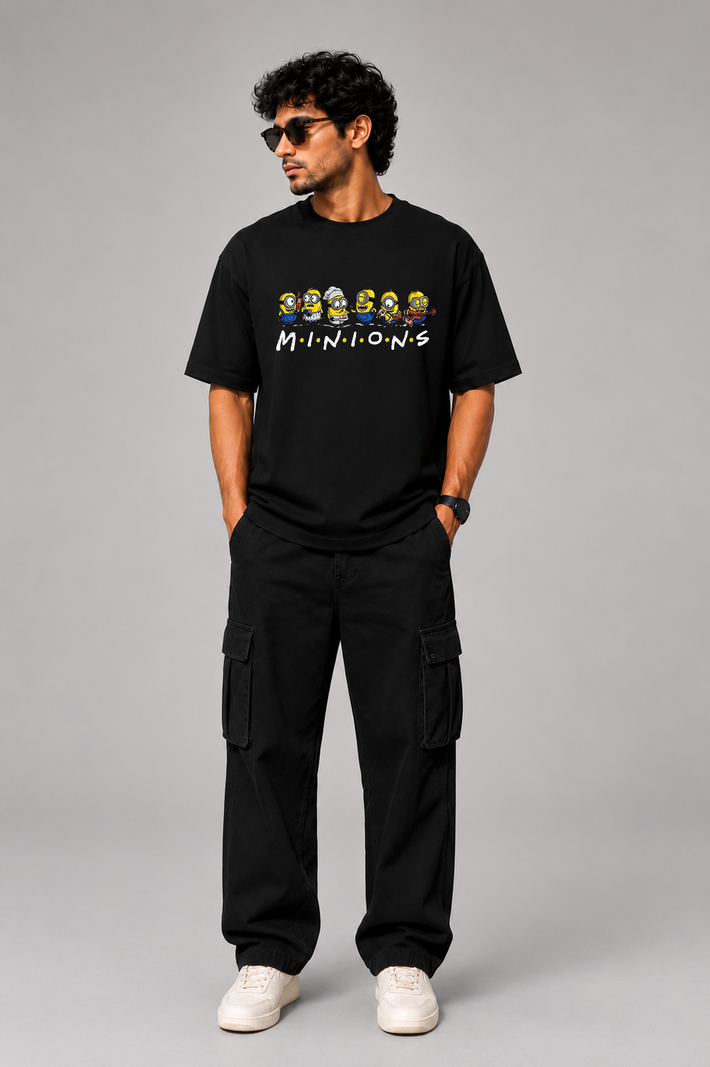 Minions Banana Oversized T-Shirt